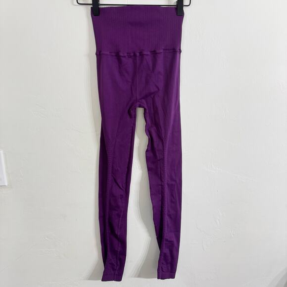 Free People Movement High Waisted Leggings Purple Size XS/Small - Picture 4 of 6